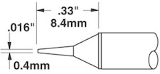 Solder Tip, Smart Heat PowerTips, STTC-522Metcal  